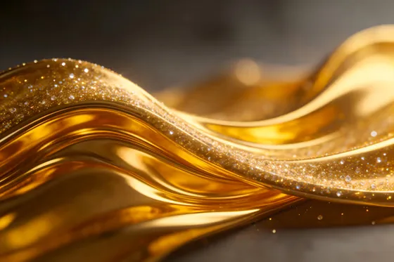 Gold Wave Background