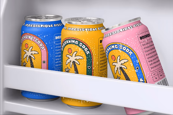 High Quality Drink Can Mockup