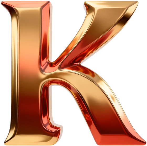 Letter K 3D Renderer