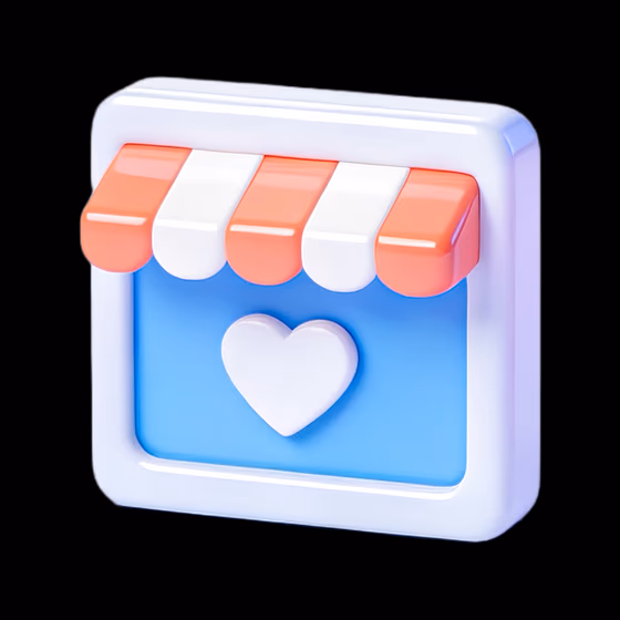 Favorite Store Love Shopping E-commerce Icon